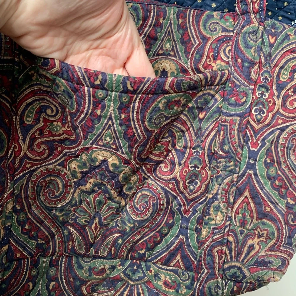 Vera Bradley blue red